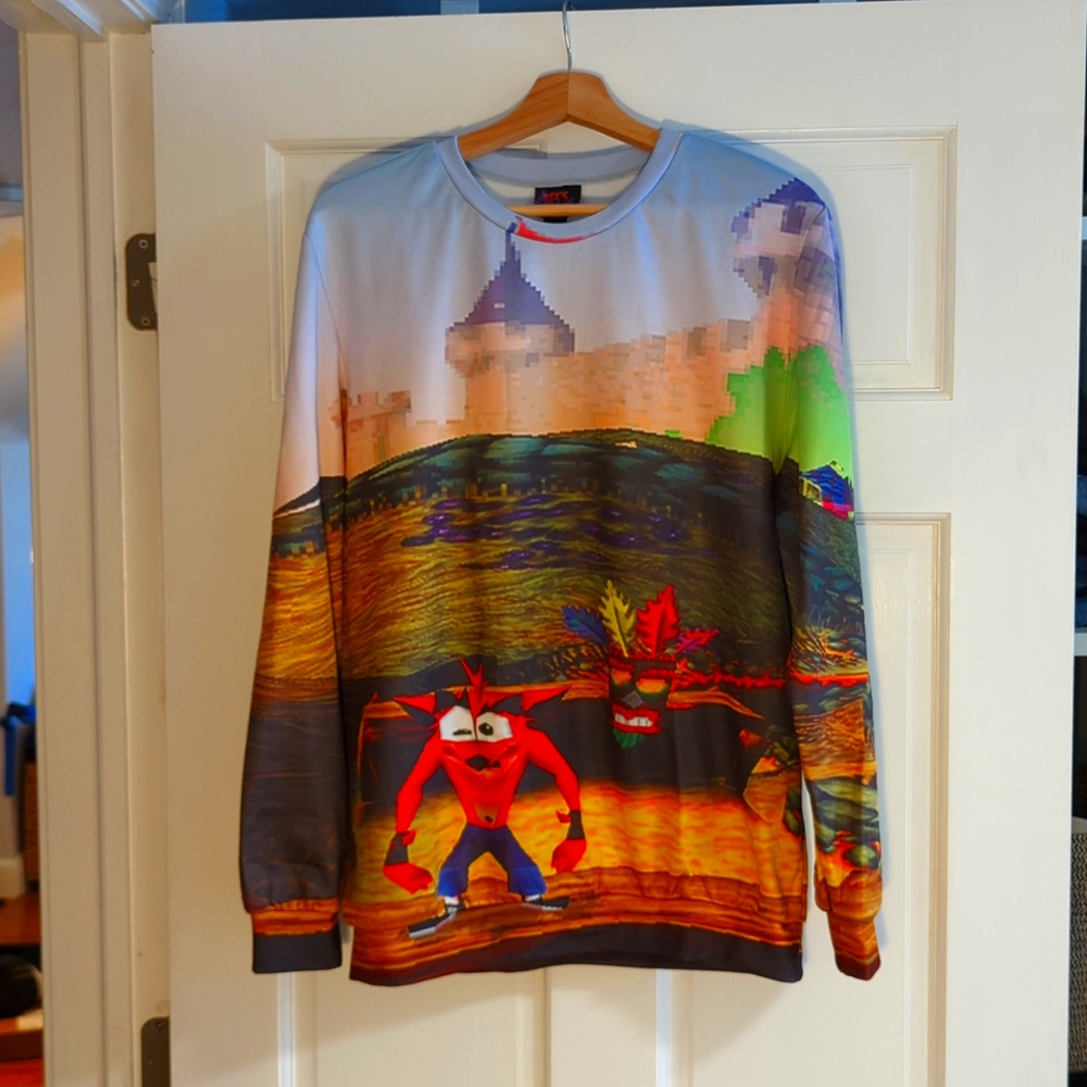 Crash Bandicoot Pullover View 3